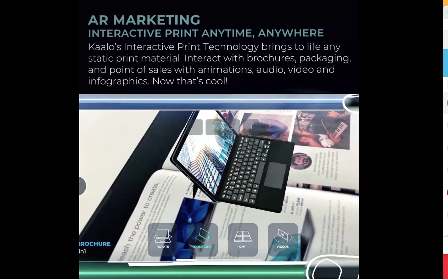 Kaalo Augmented Reality App